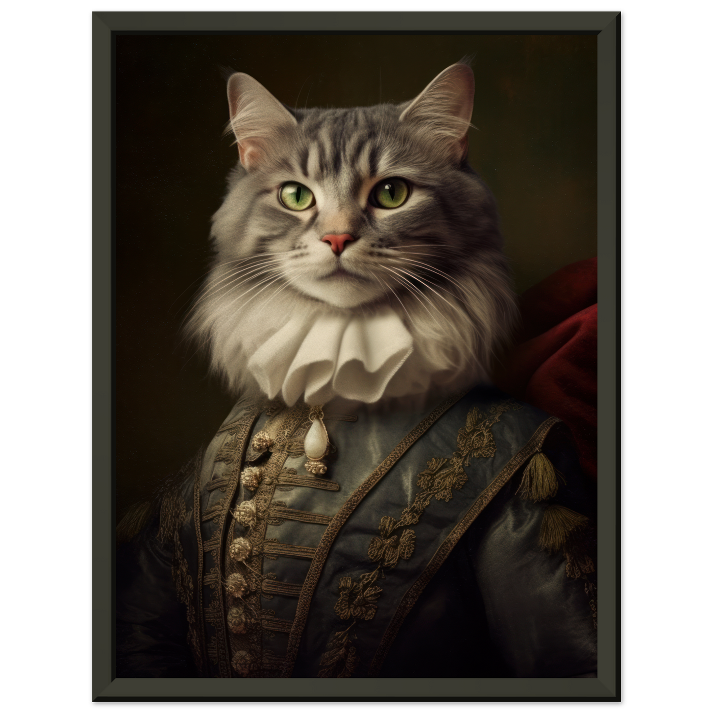Katze Grau Getigert Renaissance (CAT131)