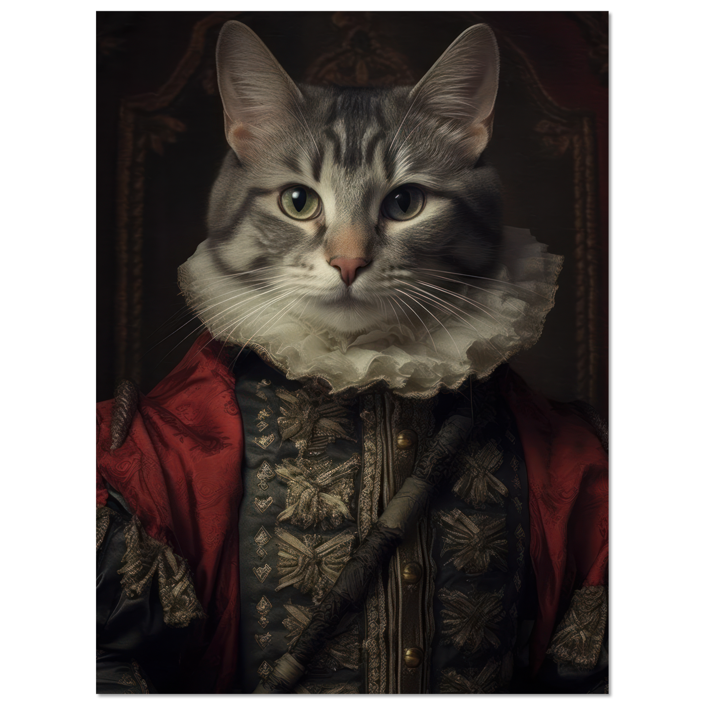Cat Grey Mackerel Renaissance (CAT132)
