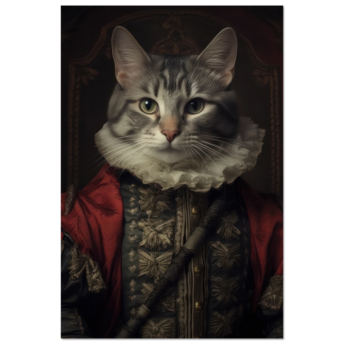Cat Grey Mackerel Renaissance (CAT132)