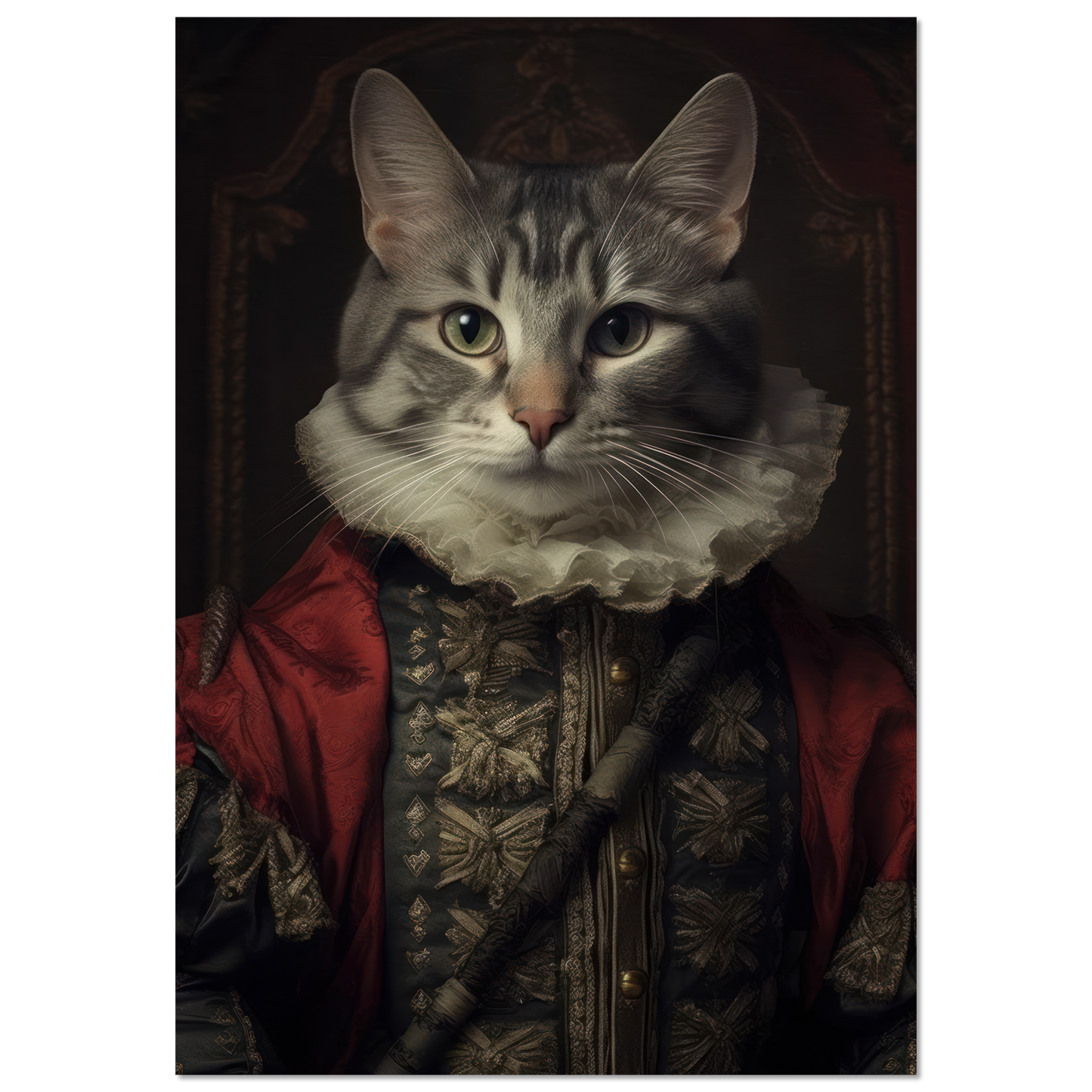 Cat Grey Mackerel Renaissance (CAT132)