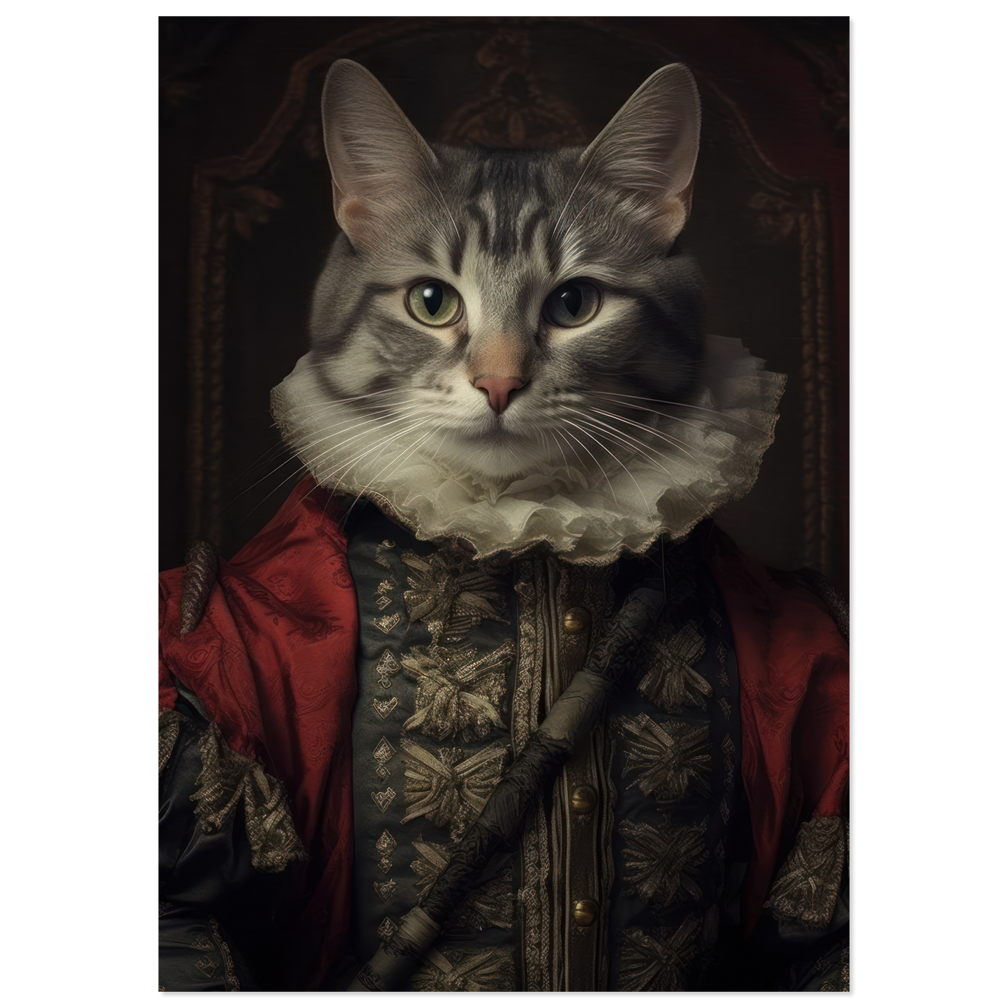Cat Grey Mackerel Renaissance (CAT132)