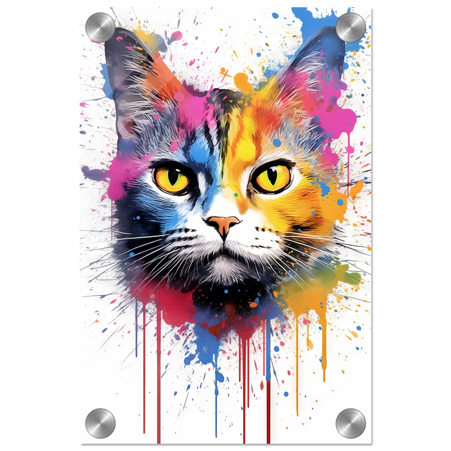 Katze Pop-Art (CAT13)