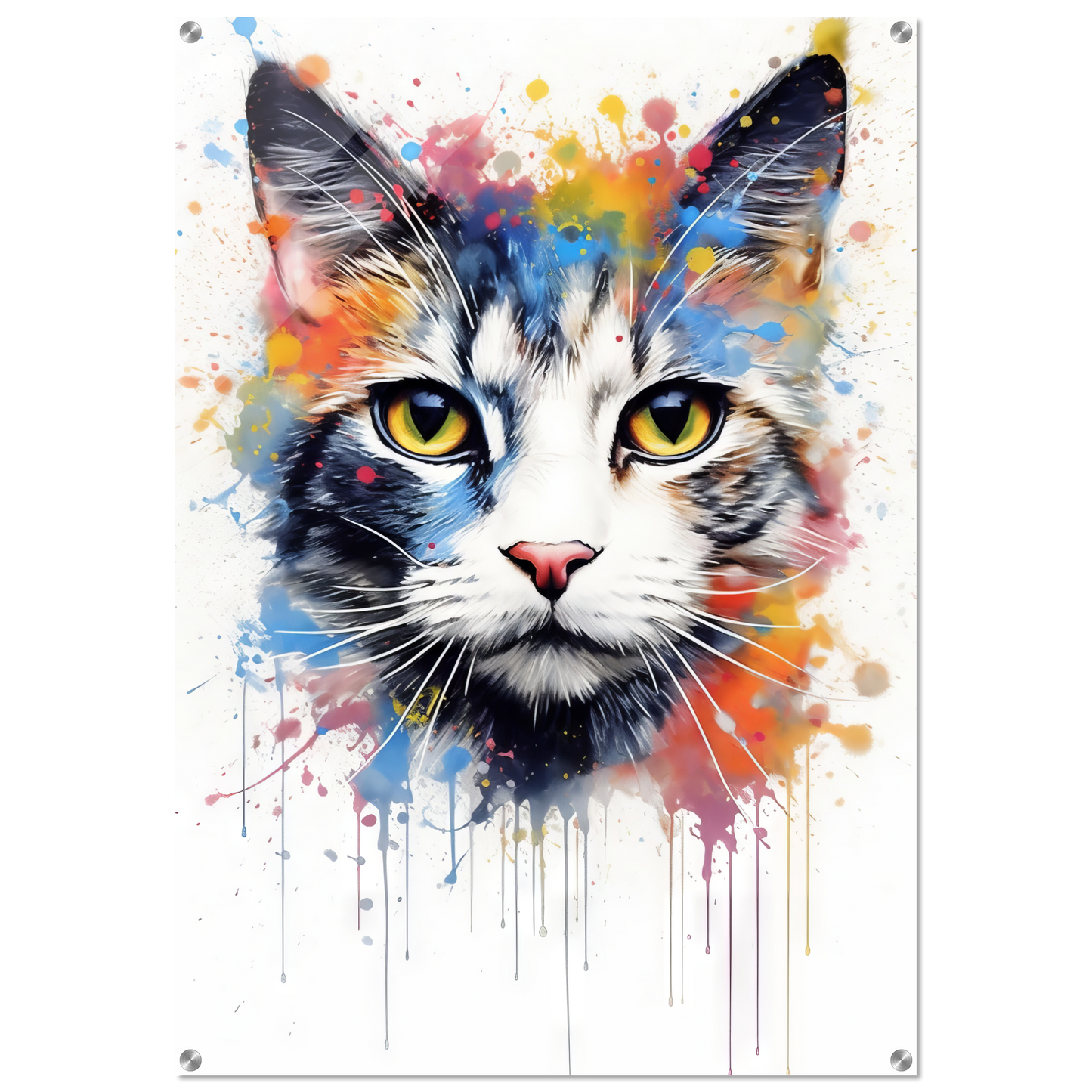 Katze Pop-Art (CAT14)