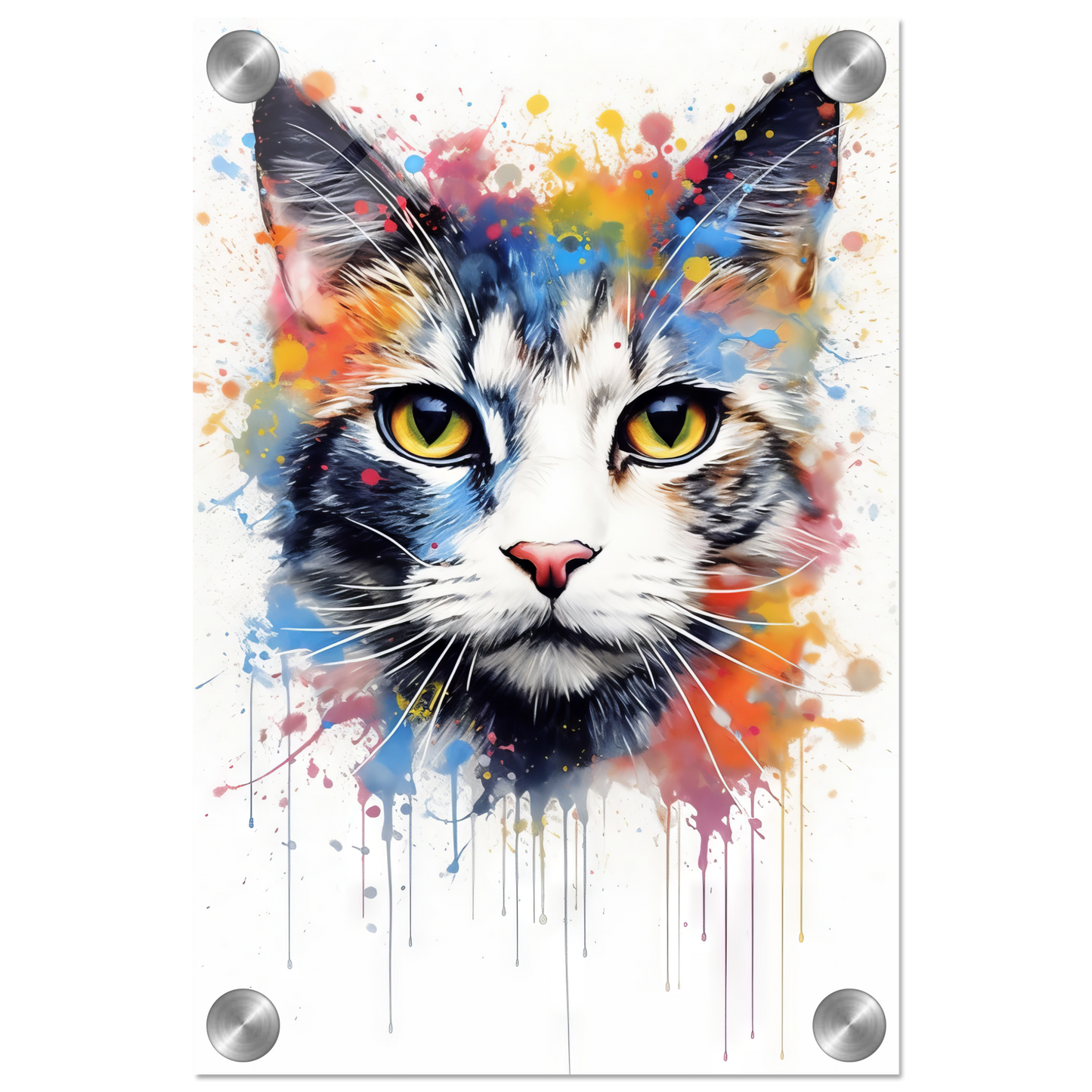 Katze Pop-Art (CAT14)