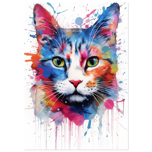 Cat pop art (CAT15)