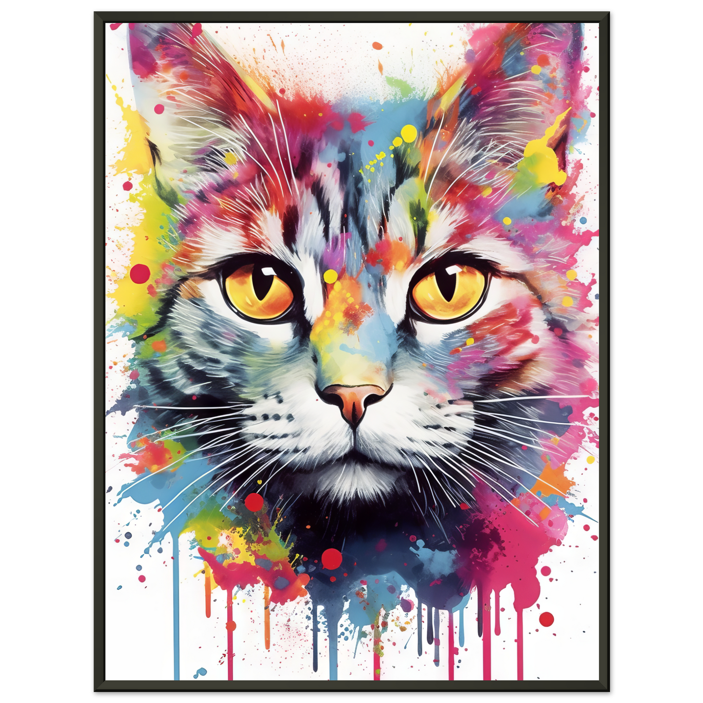 Katze Pop-Art (CAT16)