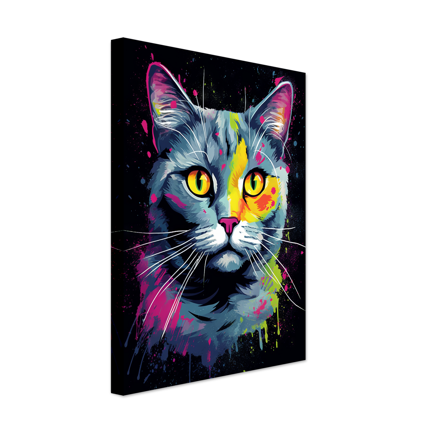 Cat British Shorthair (BKH) Pop Art (CAT20)
