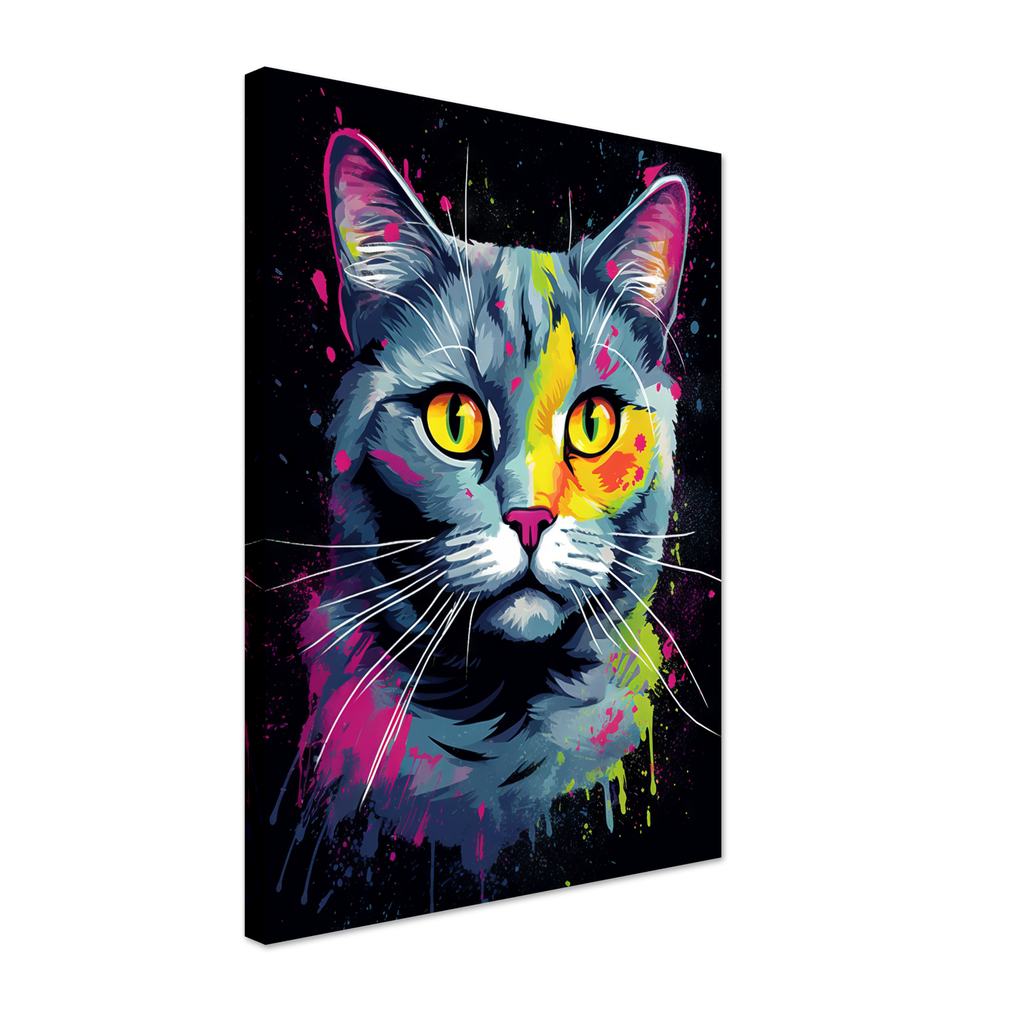 Cat British Shorthair (BKH) Pop Art (CAT20)