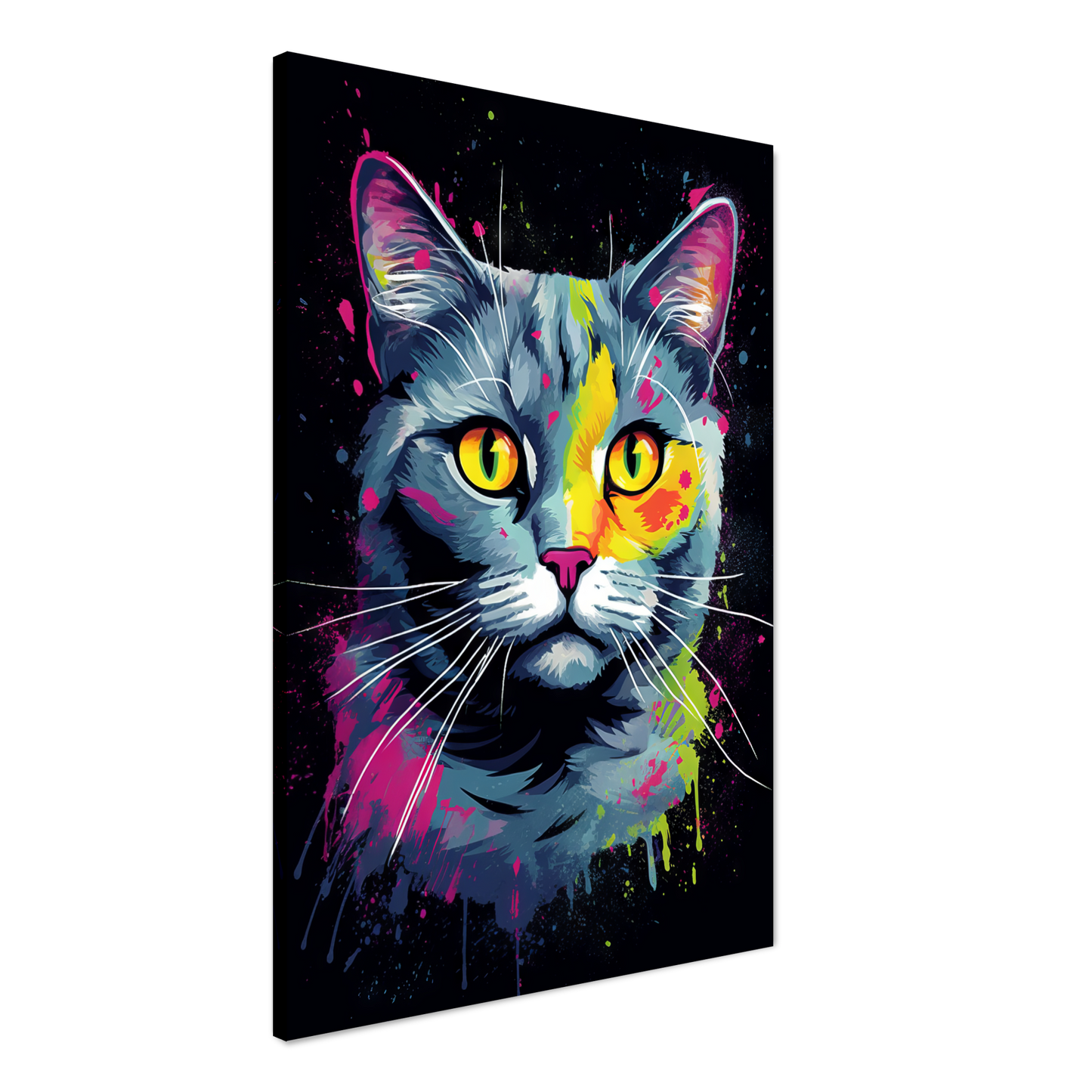 Cat British Shorthair (BKH) Pop Art (CAT20)