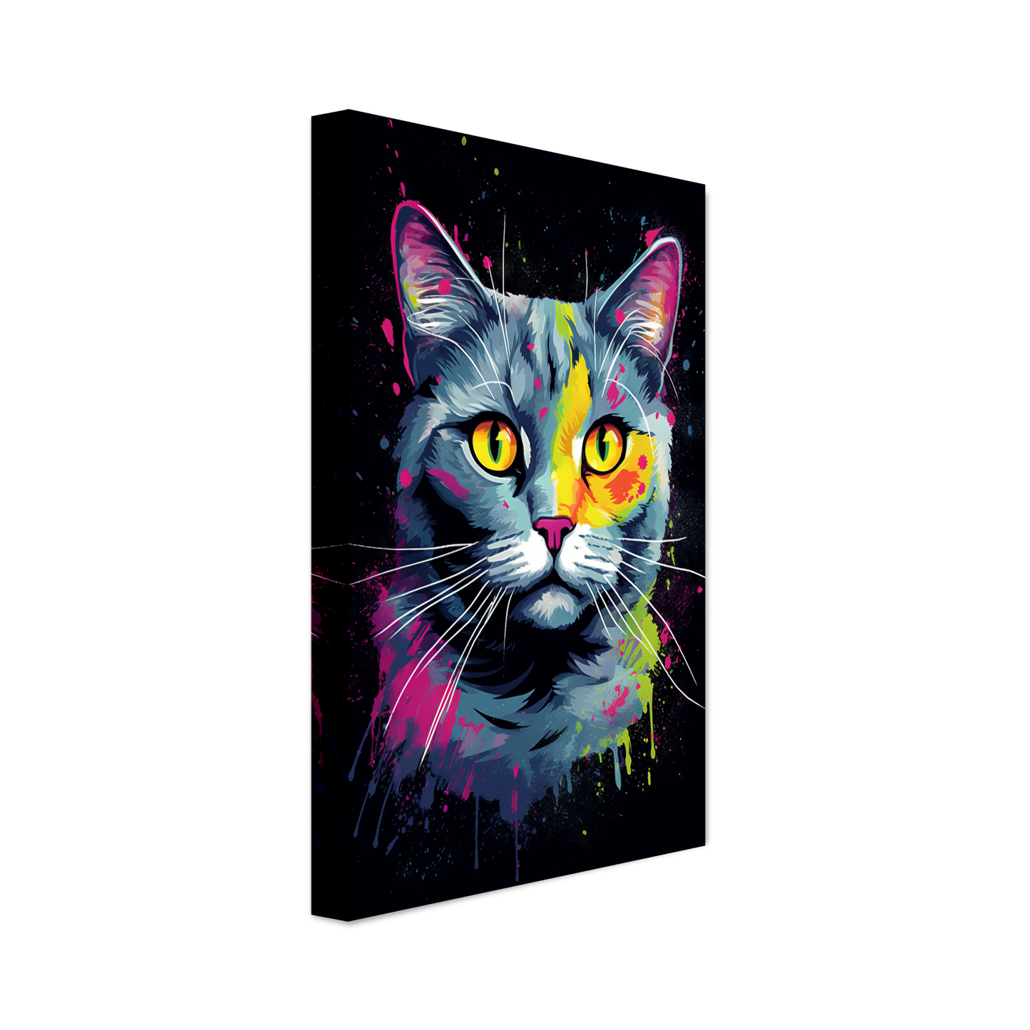 Cat British Shorthair (BKH) Pop Art (CAT20)
