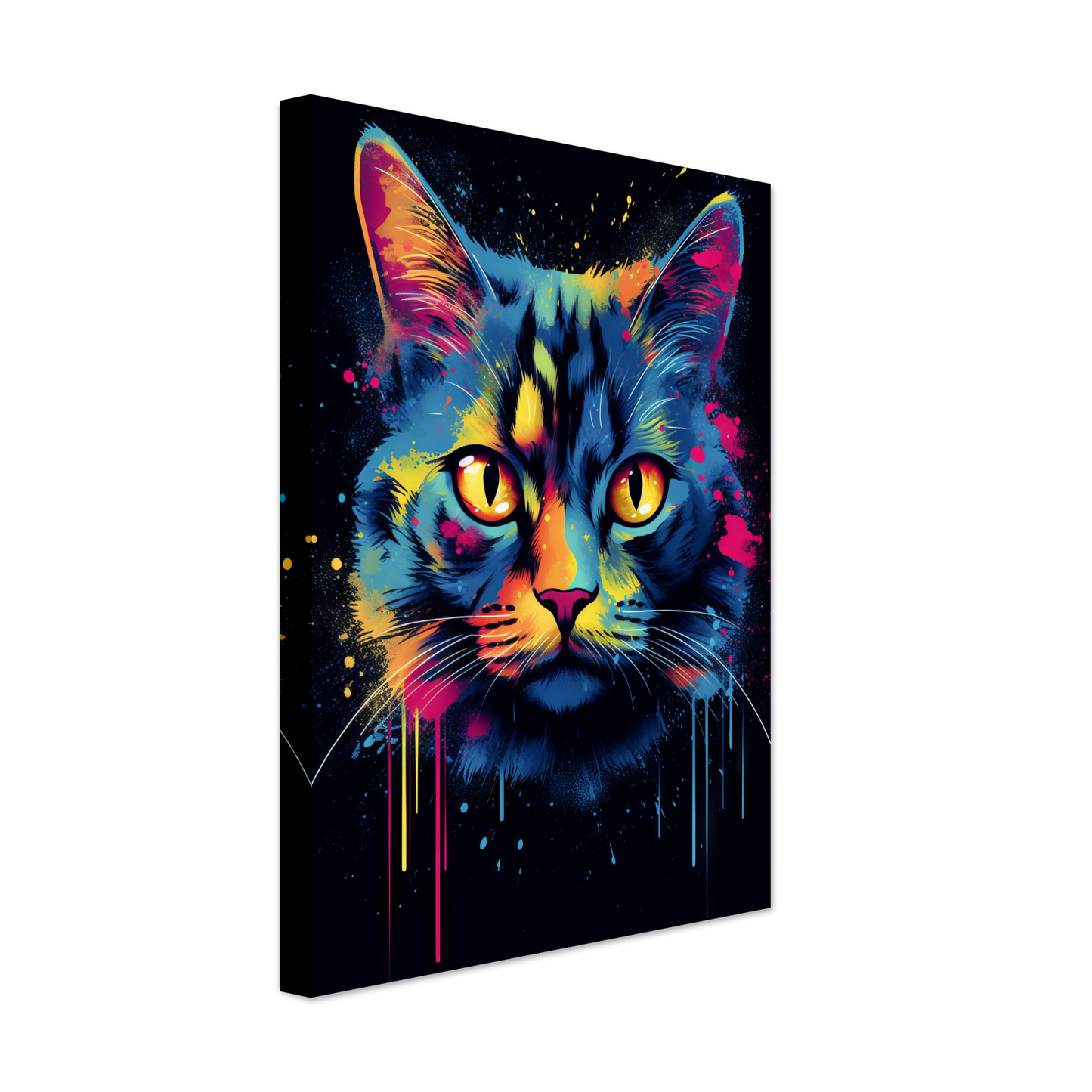 Katze Siam Pop-Art (CAT25)