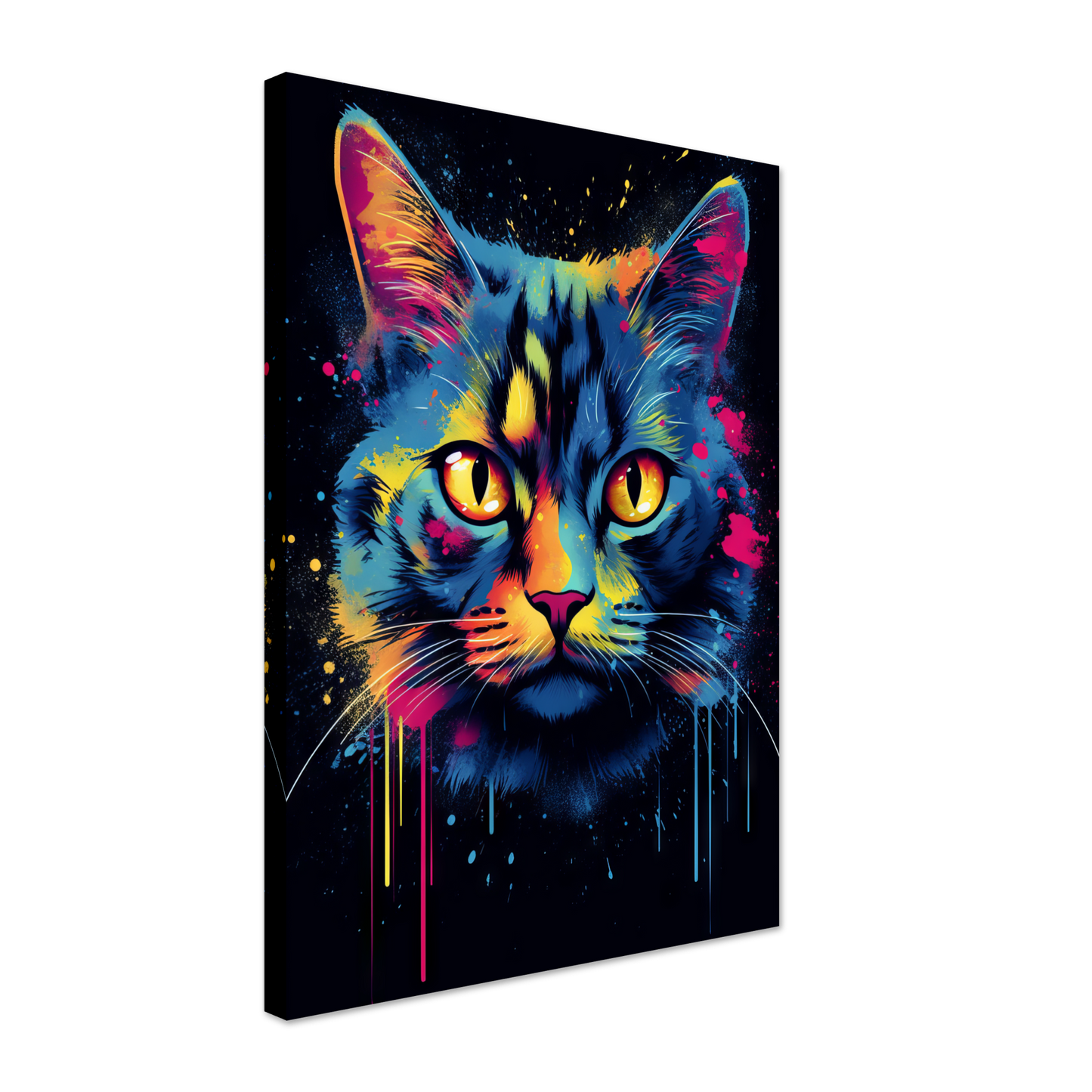 Katze Siam Pop-Art (CAT25)