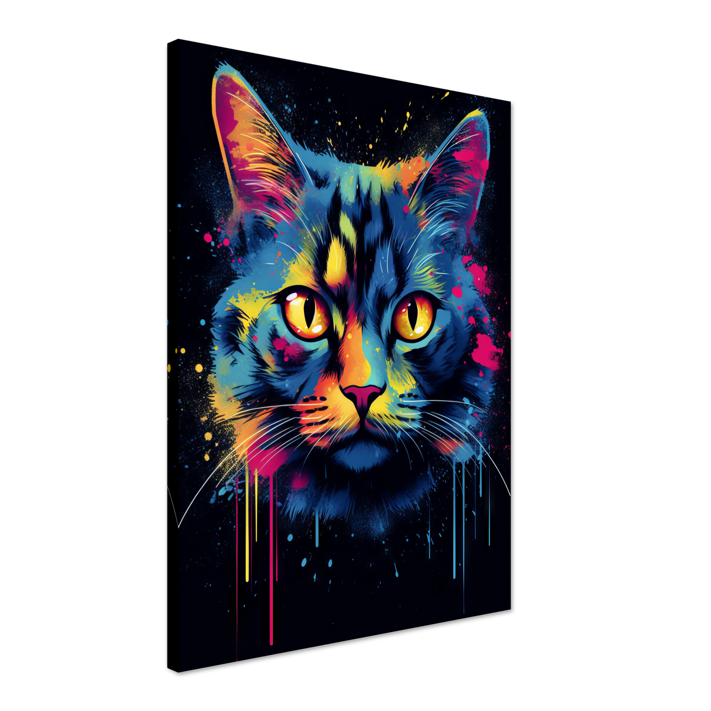 Katze Siam Pop-Art (CAT25)