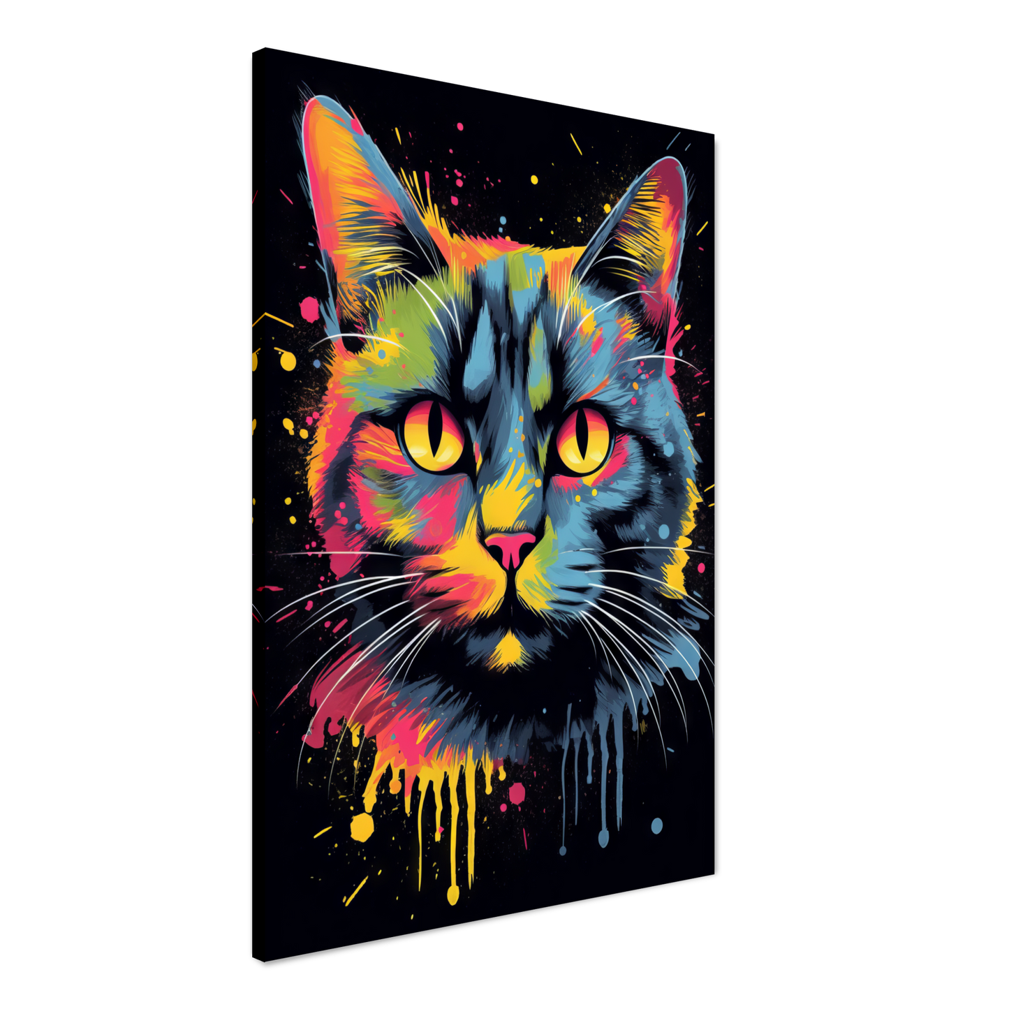 Katze Siam Pop-Art (CAT26)