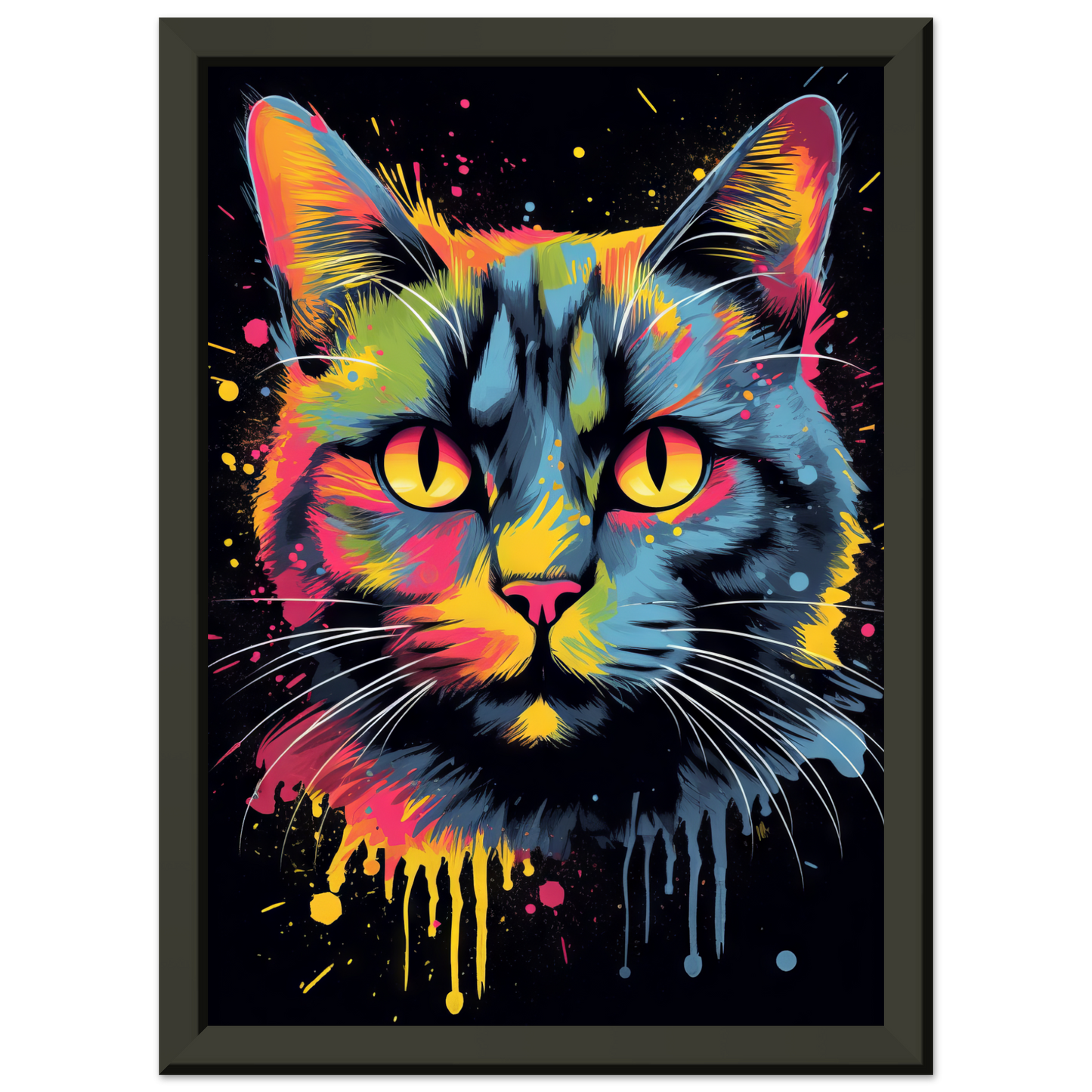Katze Siam Pop-Art (CAT26)