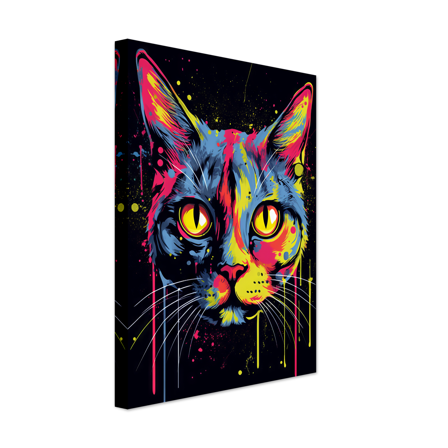 Katze Siam Pop-Art (CAT27)