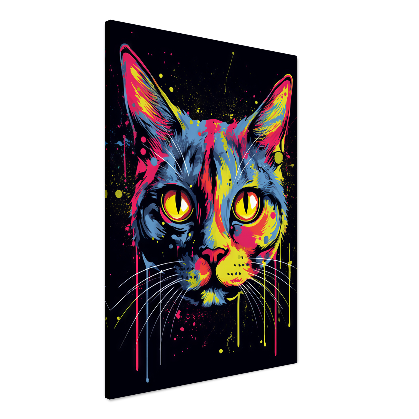 Katze Siam Pop-Art (CAT27)