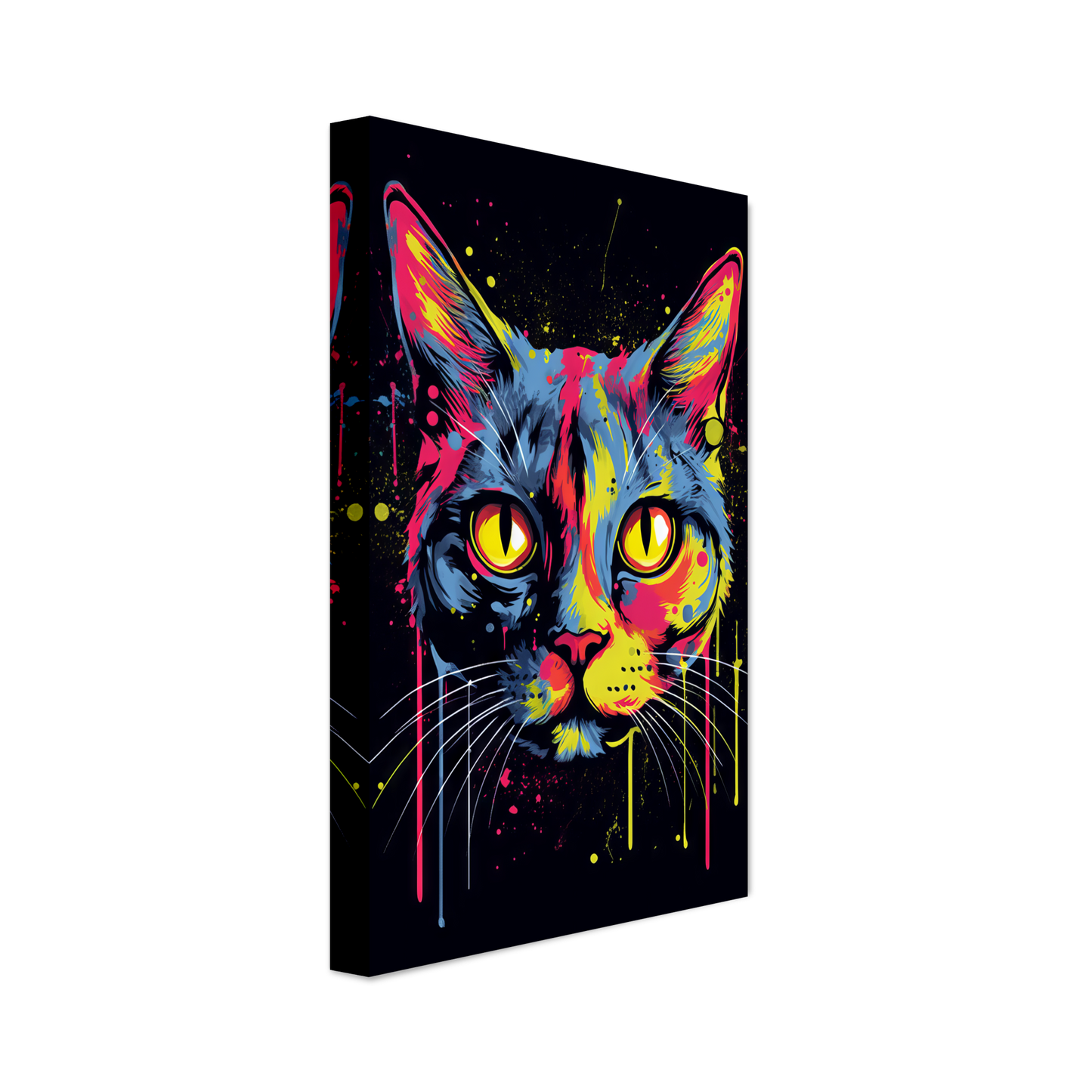 Katze Siam Pop-Art (CAT27)