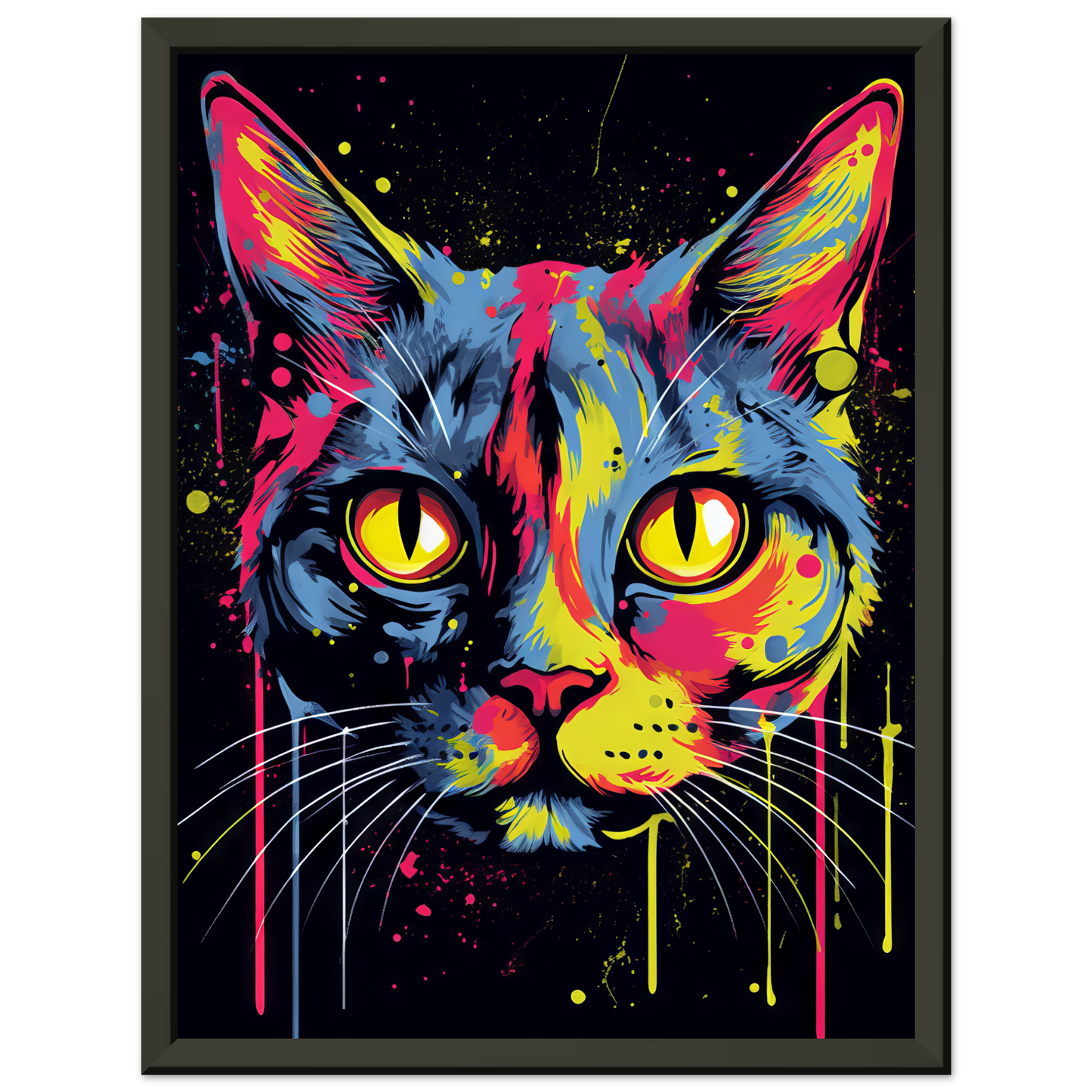 Katze Siam Pop-Art (CAT27)