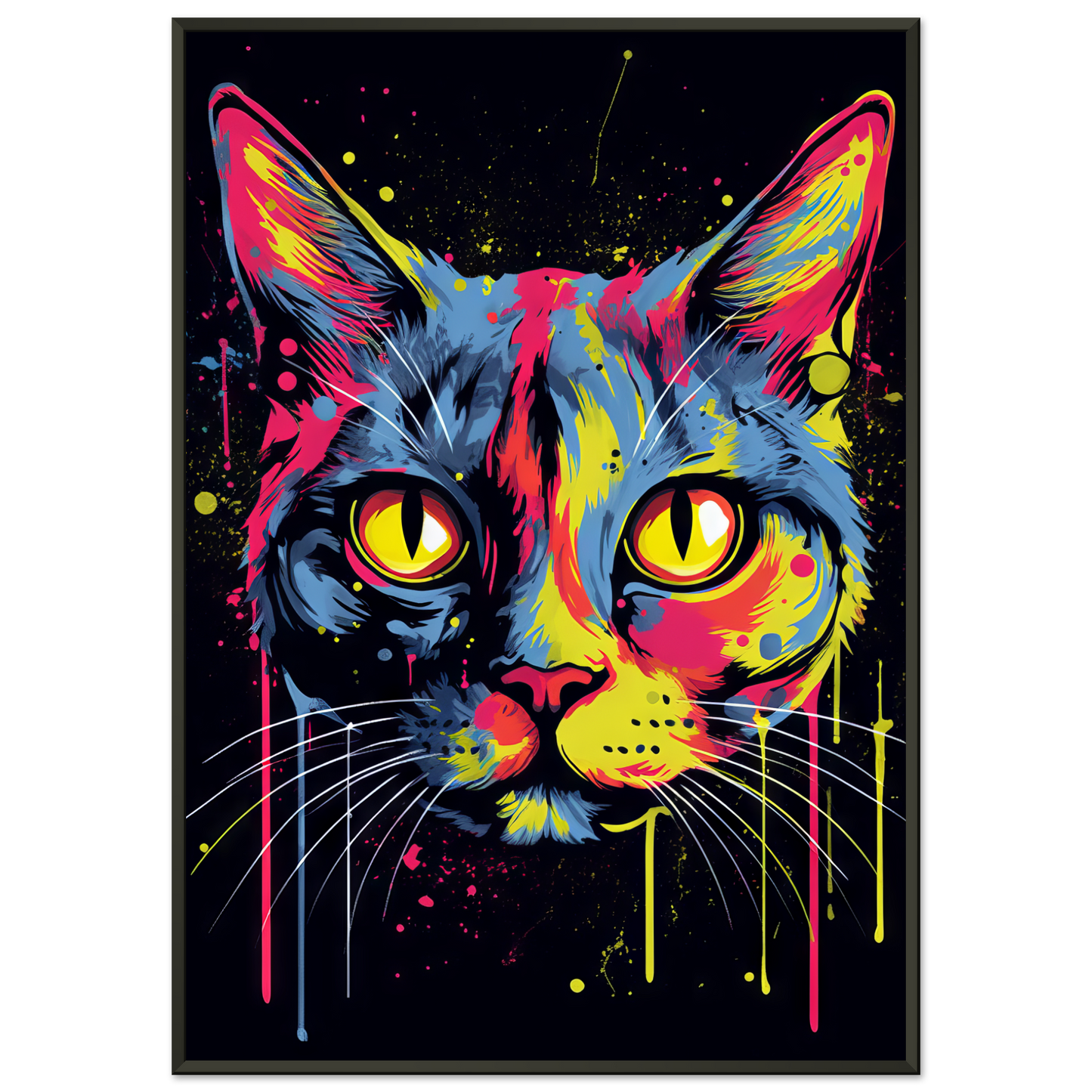 Katze Siam Pop-Art (CAT27)
