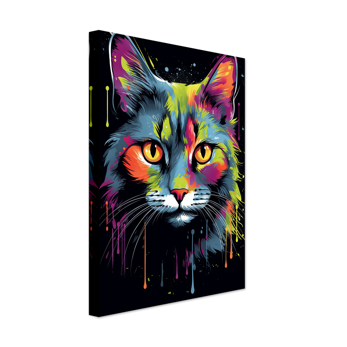 Katze Siam Pop-Art (CAT28)