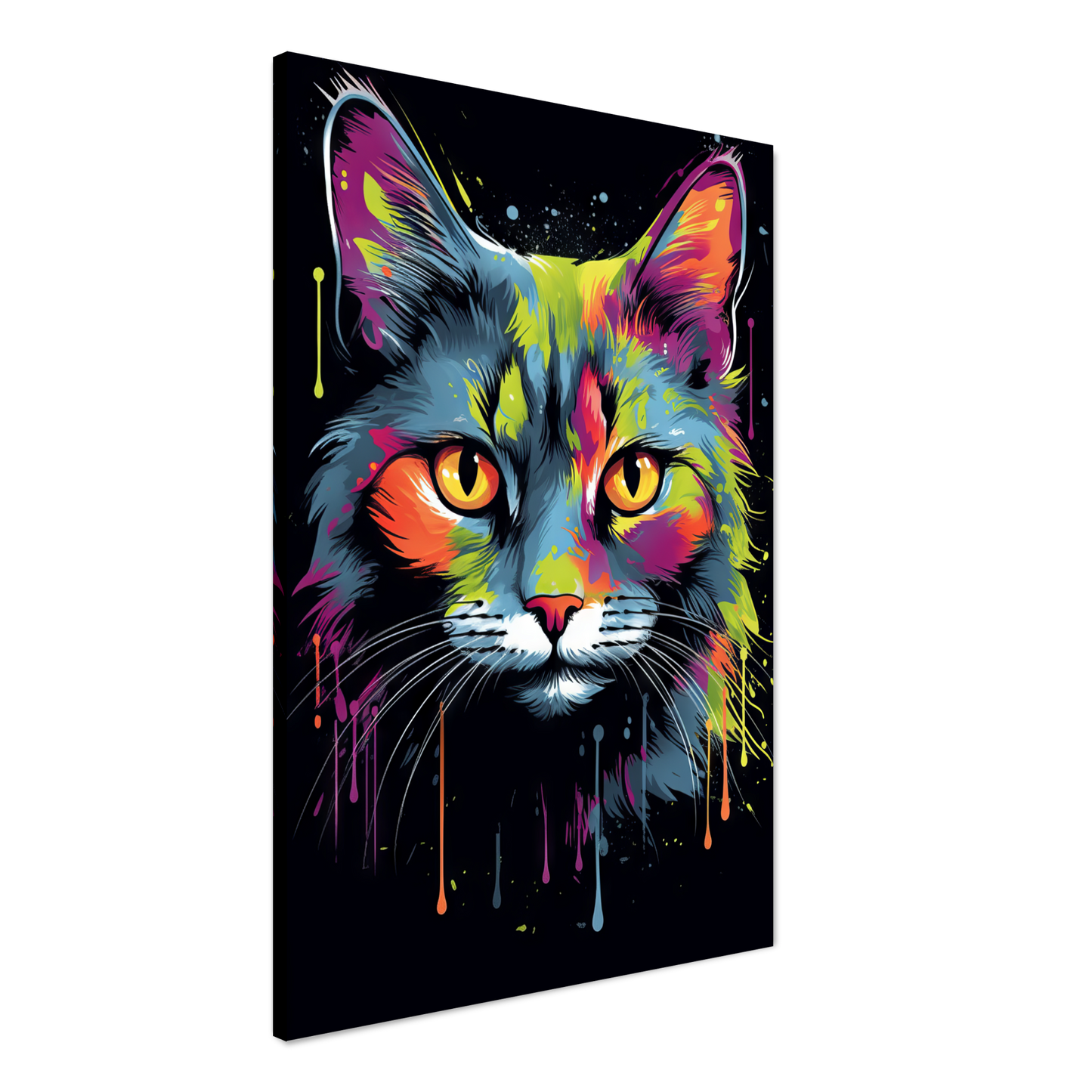 Katze Siam Pop-Art (CAT28)