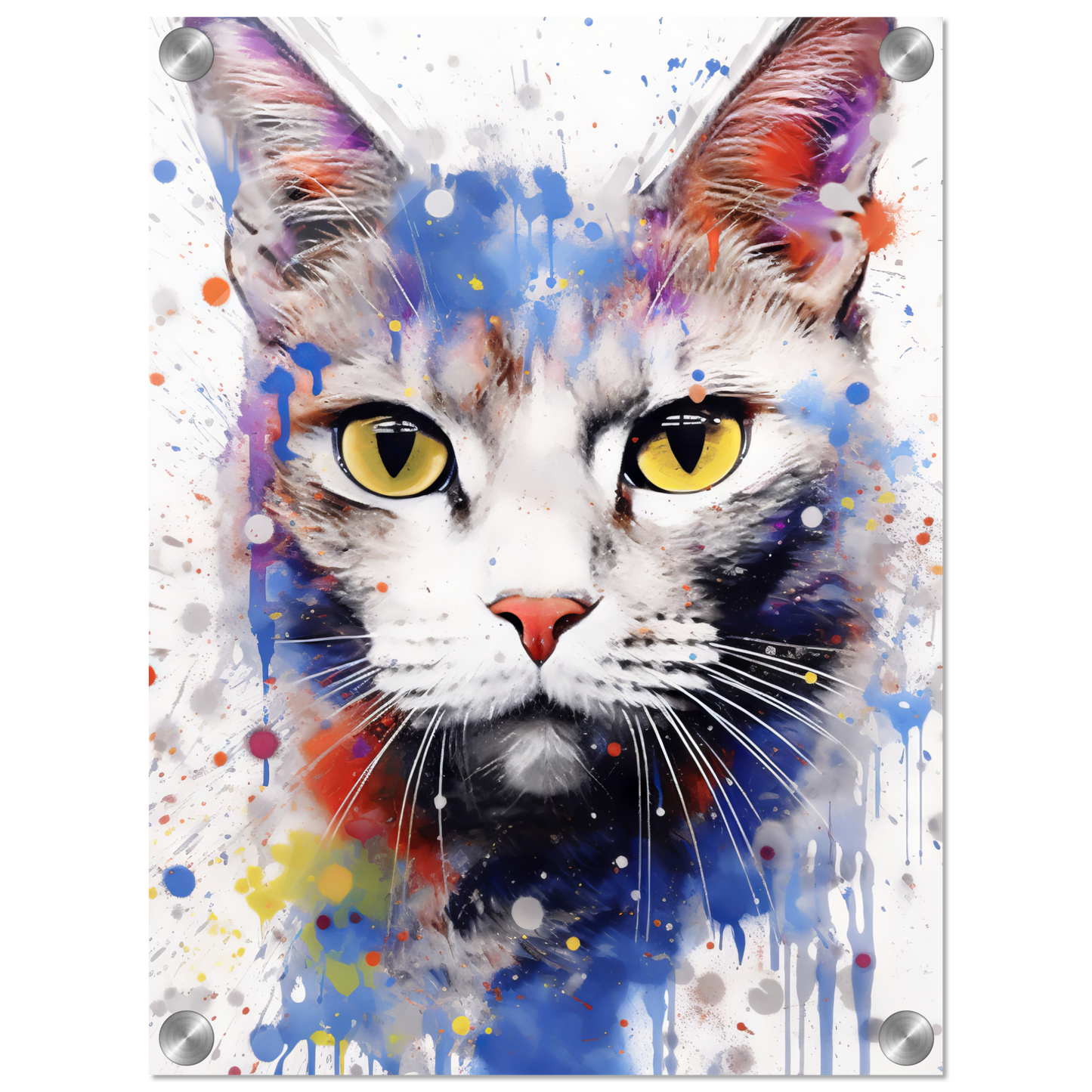 Katze Siam Pop-Art (CAT29)