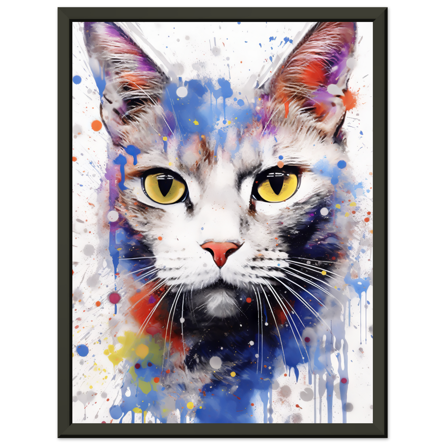Katze Siam Pop-Art (CAT29)