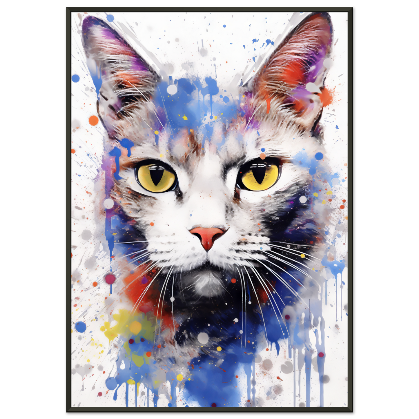 Katze Siam Pop-Art (CAT29)