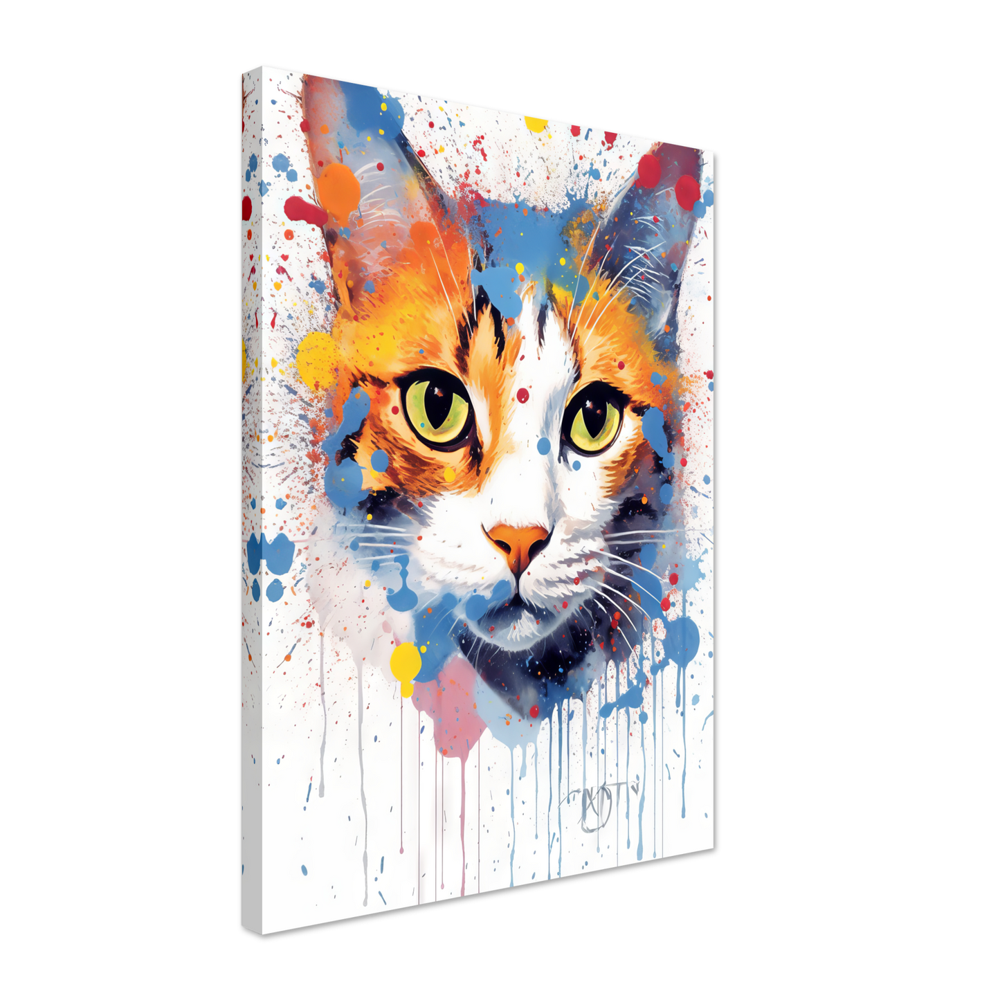 Katze Siam Pop-Art (CAT30)
