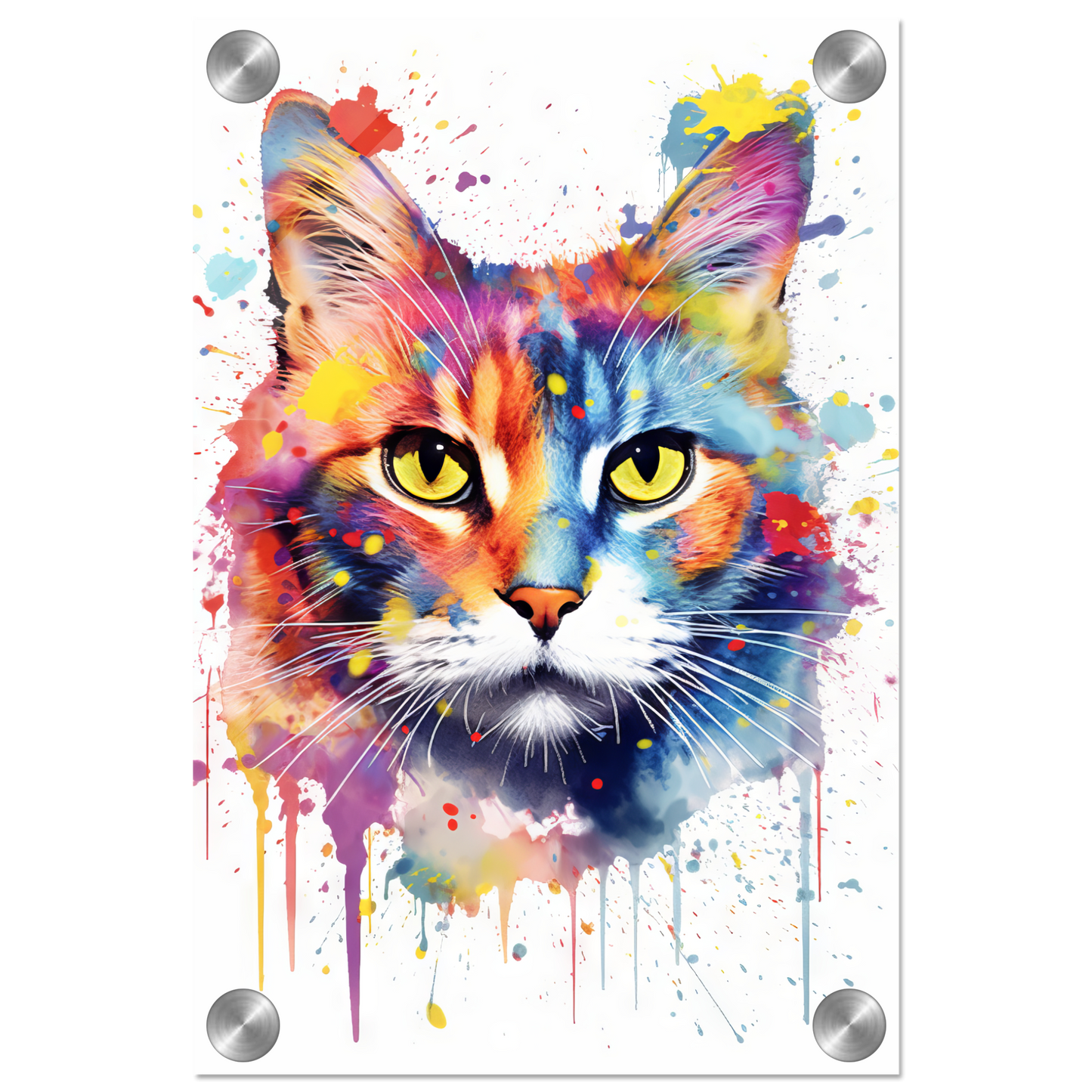 Katze Siam Pop-Art (CAT31)