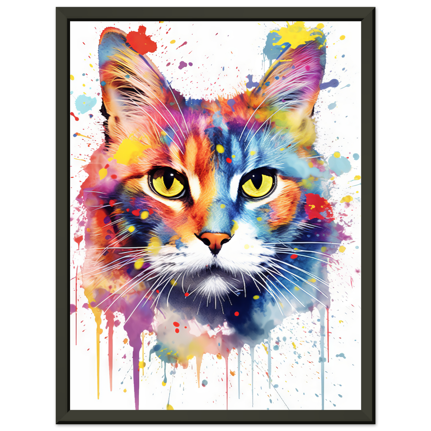 Katze Siam Pop-Art (CAT31)
