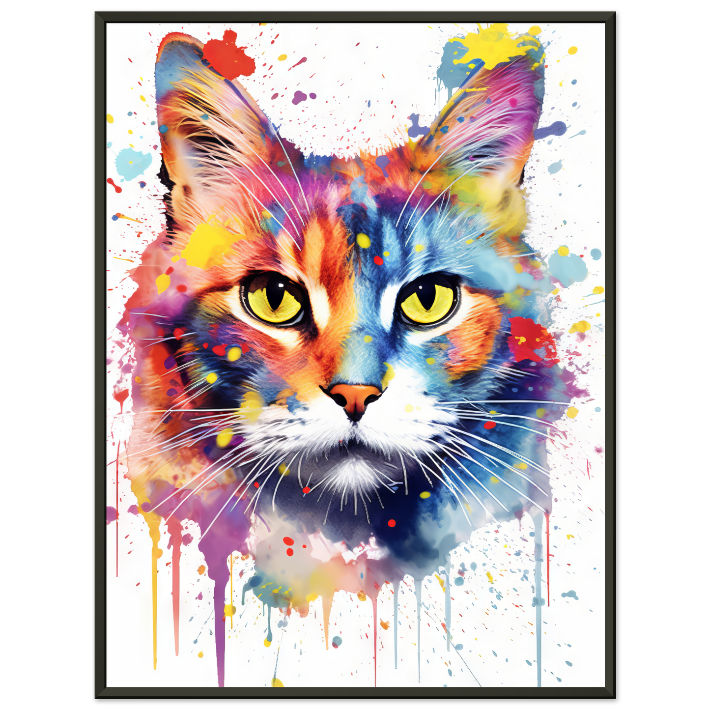 Katze Siam Pop-Art (CAT31)