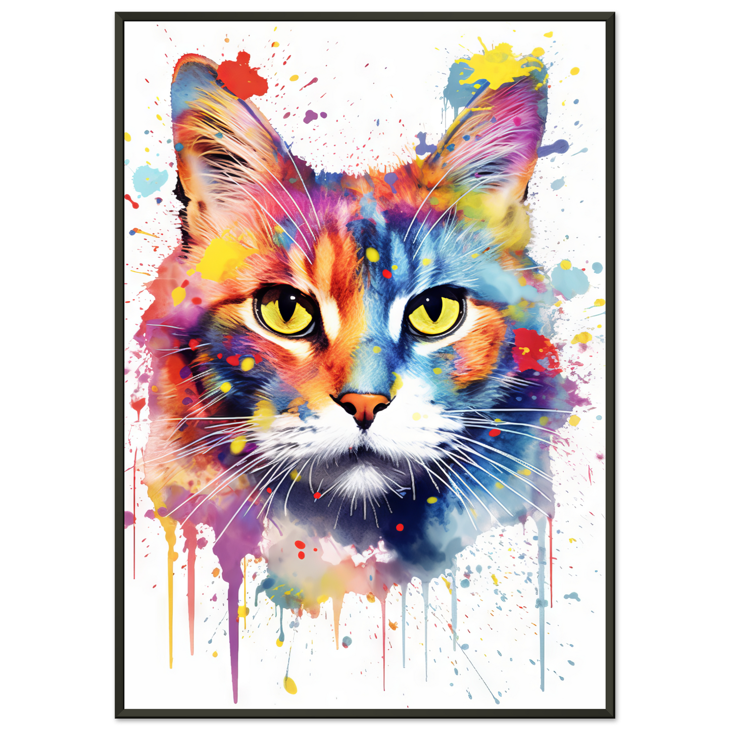 Katze Siam Pop-Art (CAT31)