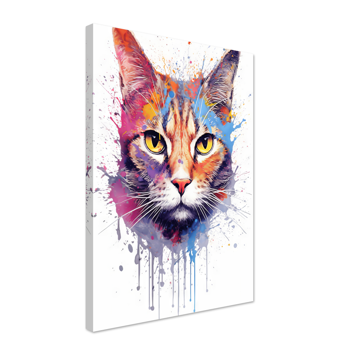 Katze Siam Pop-Art (CAT32)