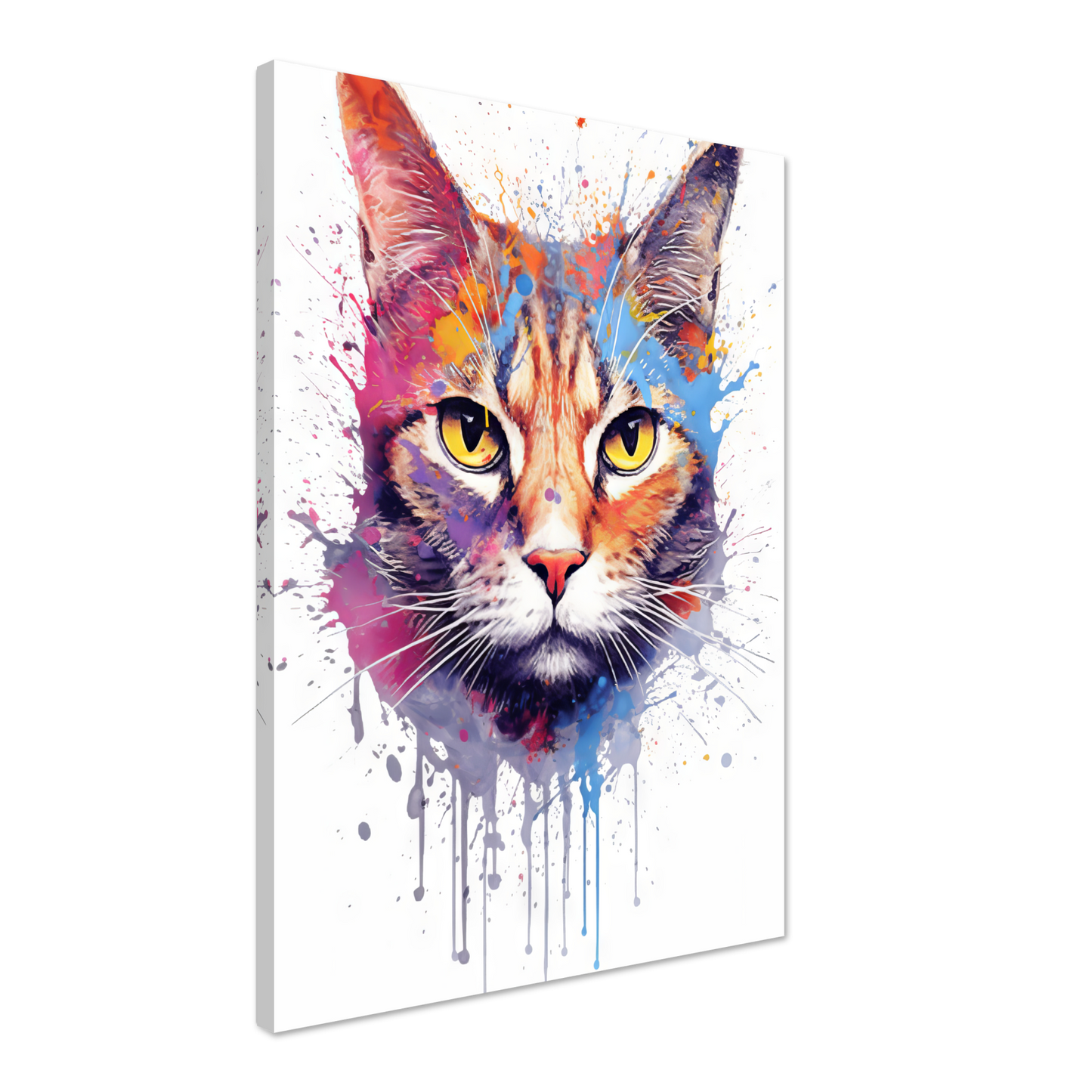 Katze Siam Pop-Art (CAT32)