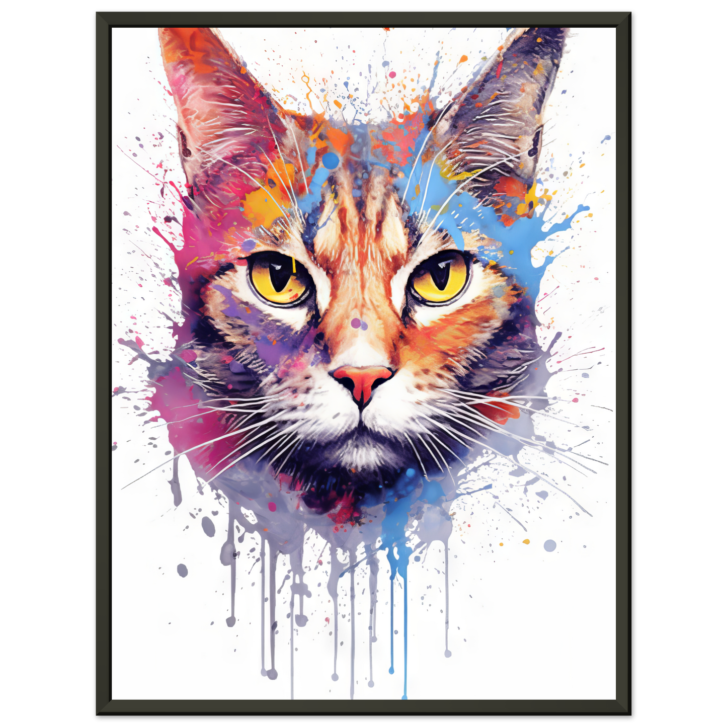 Katze Siam Pop-Art (CAT32)