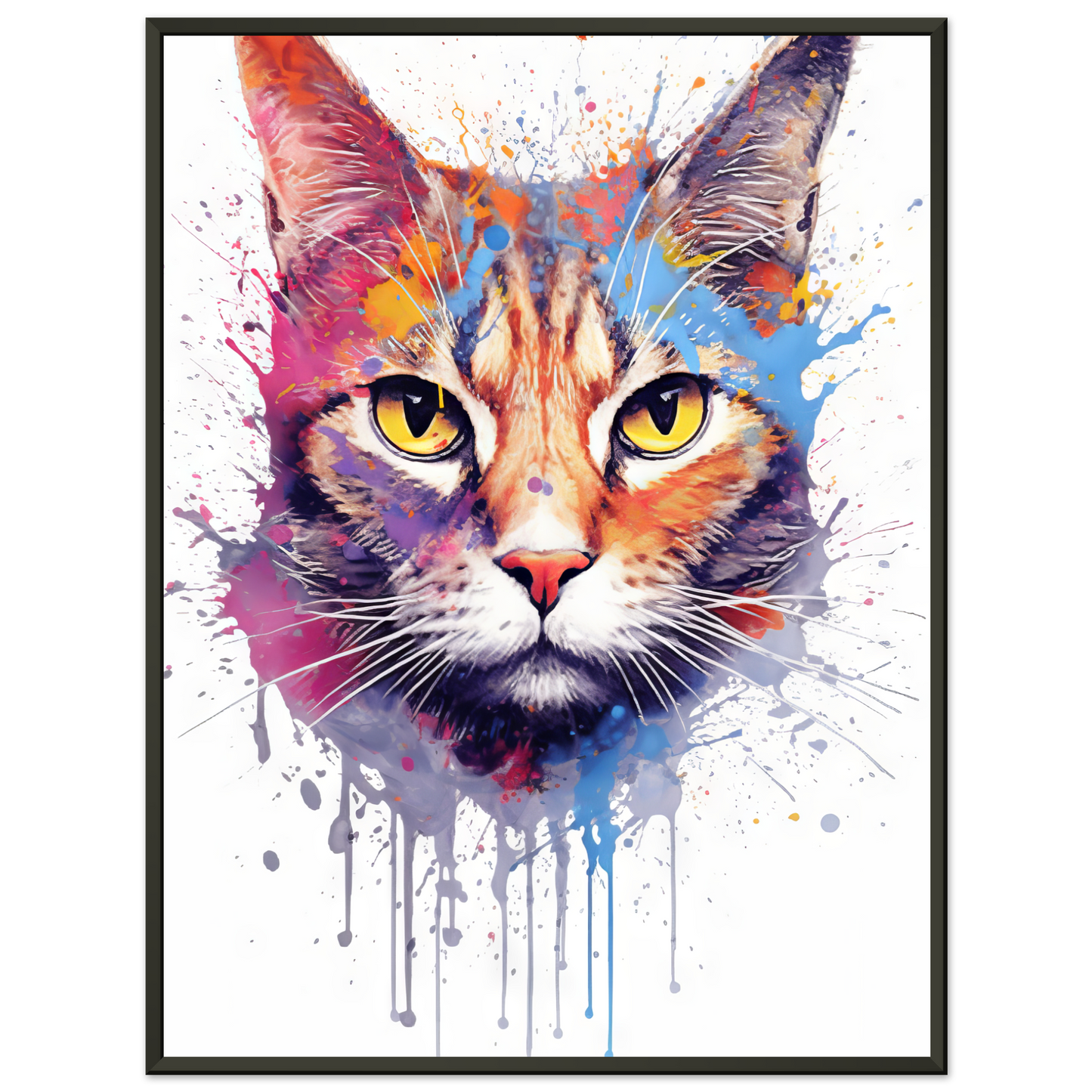 Katze Siam Pop-Art (CAT32)