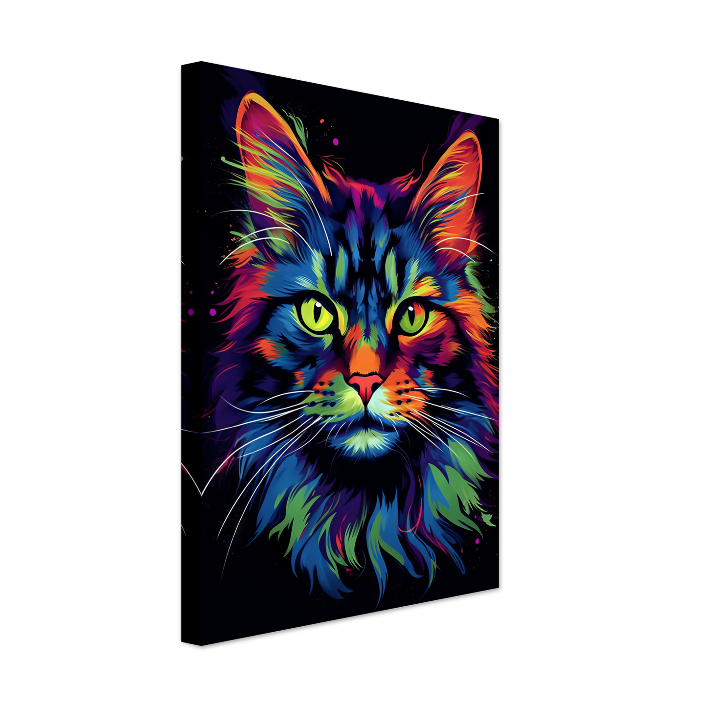 Katze Maine Coon Pop-Art (CAT49)