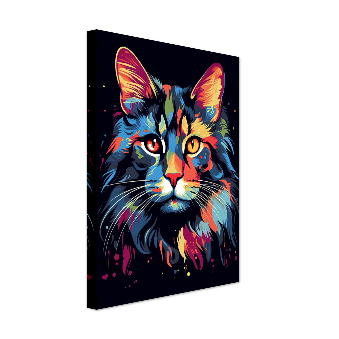 Cat Maine Coon Pop Art (CAT51)