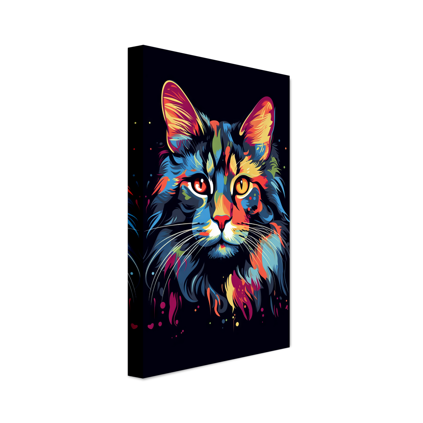 Cat Maine Coon Pop Art (CAT51)