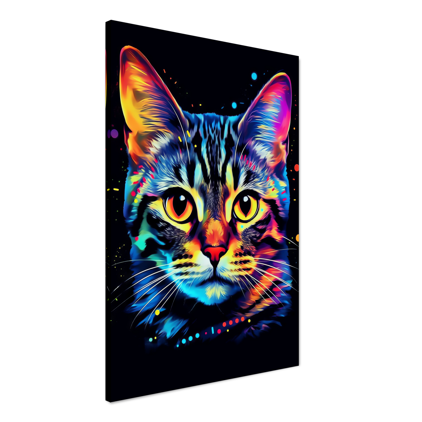Katze Bengal Pop-Art (CAT58)