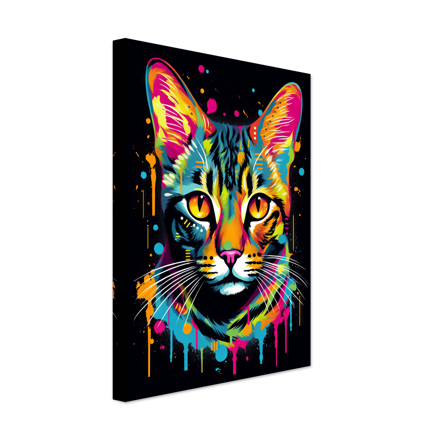 Cat Bengal Pop Art (CAT59)