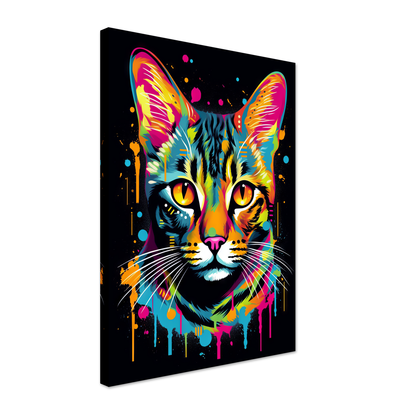 Cat Bengal Pop Art (CAT59)