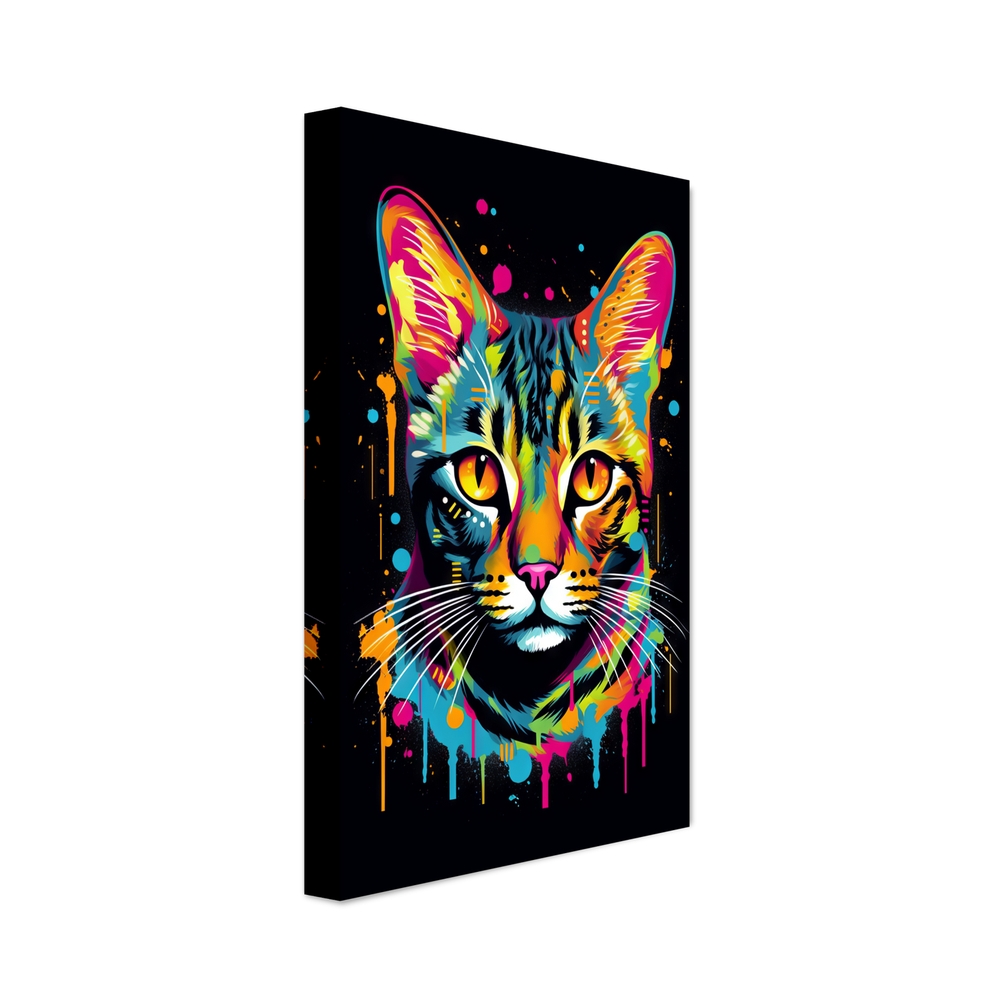 Cat Bengal Pop Art (CAT59)