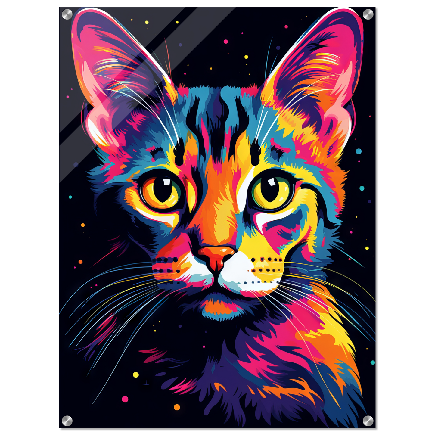 Cat Bengal Pop Art (CAT60)