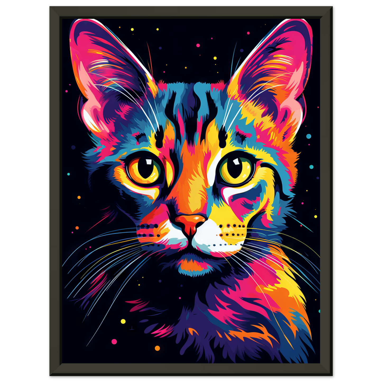 Cat Bengal Pop Art (CAT60)