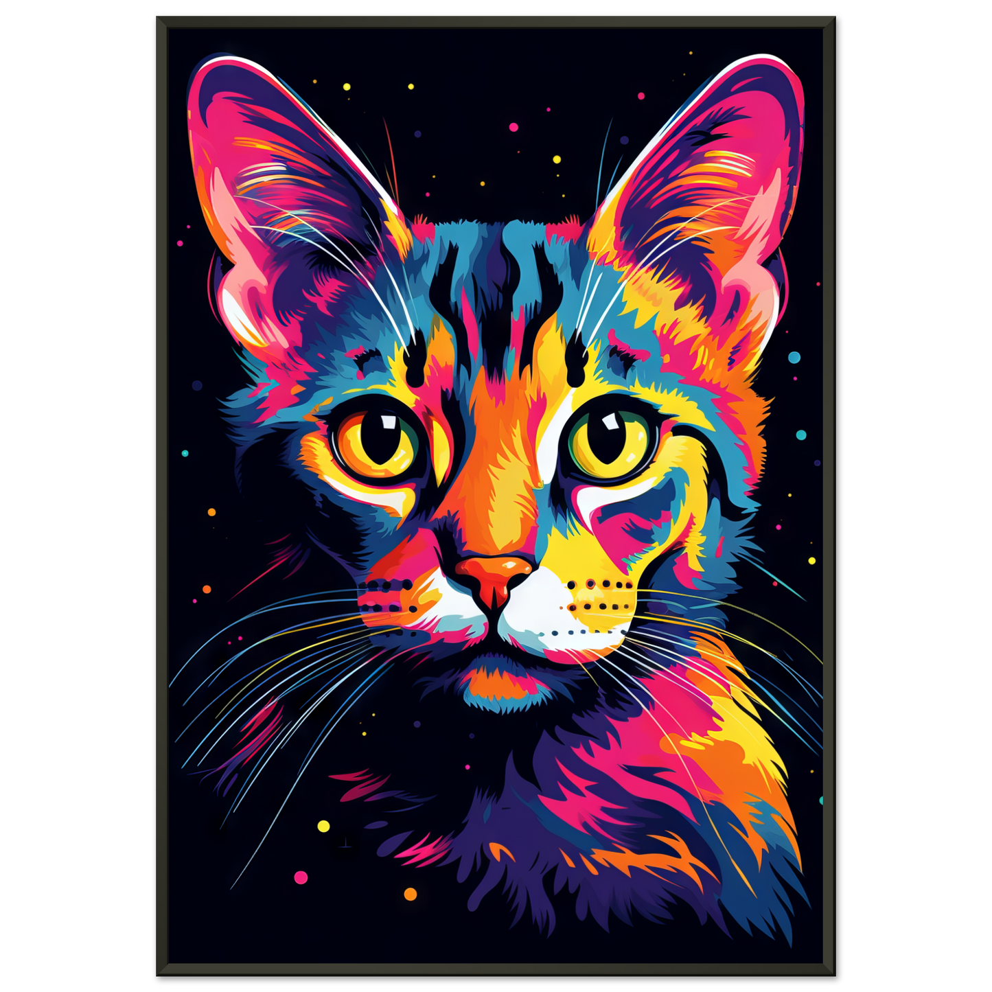 Cat Bengal Pop Art (CAT60)