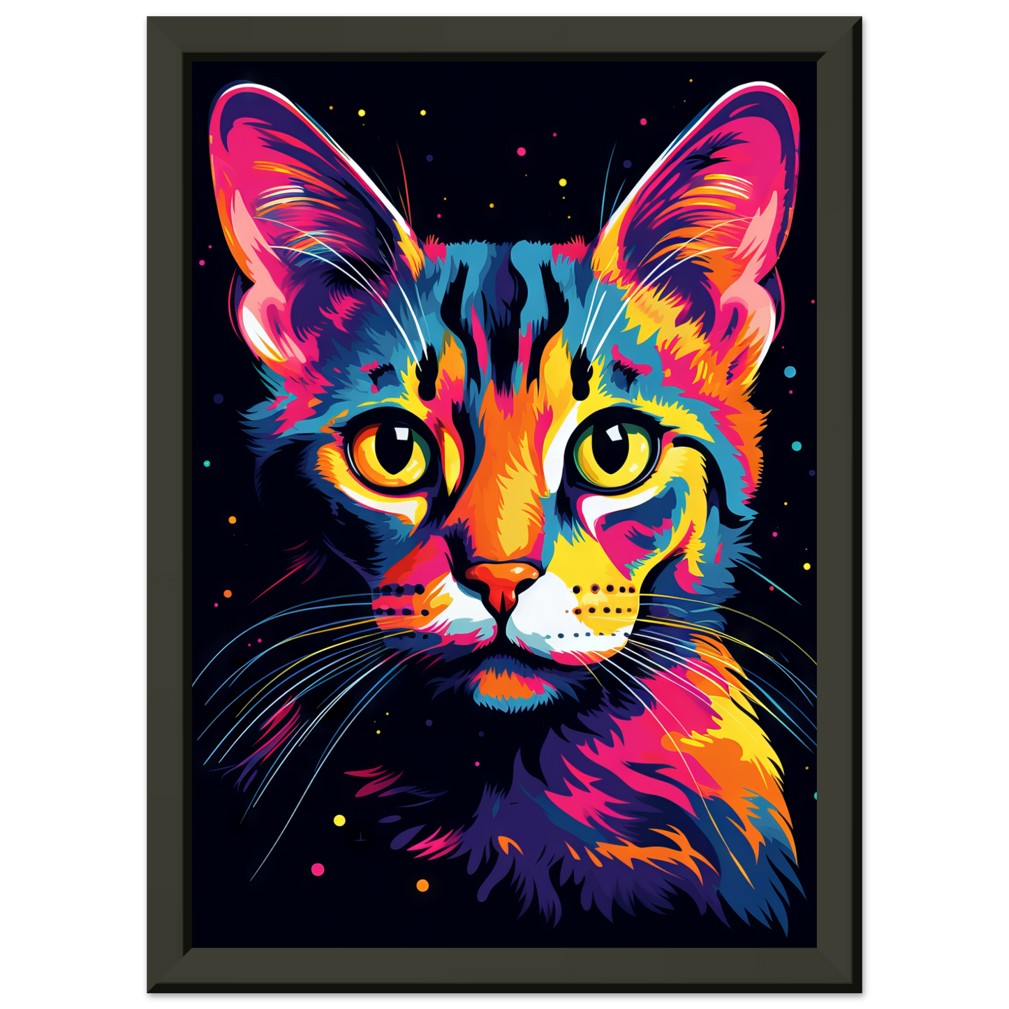 Cat Bengal Pop Art (CAT60)