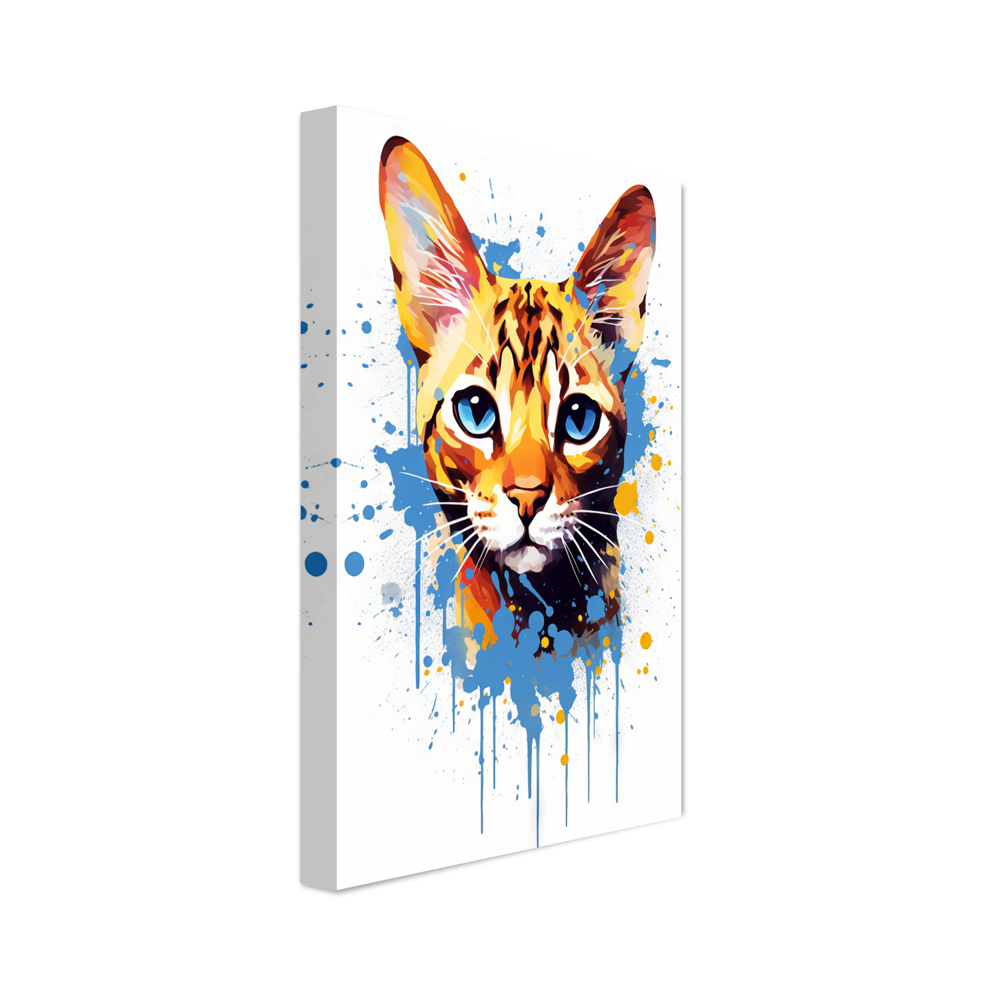 Cat Bengal Pop Art (CAT63)